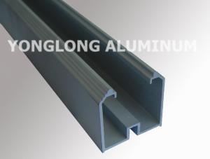 Wholesale 6 M Anodized Aluminum Curtain Wall Profile , Rectangle Aluminum Sliding Door Profile from china suppliers