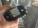 25mm*25mm picket Spear top black steel fence