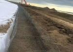 Stone Filled Permathene Gabion Cages For Erosion Control