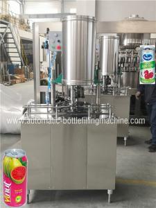 Wholesale Small Beverage Can Filling Machine , Can Filler And Seamer Juice Packing Machine from china suppliers