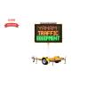 Buy cheap Professional Changeable Message Signs , P16 Outdoor Mobile LED Solar VMS Trailer from wholesalers