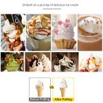 Ice Cream Machine 20-28L/H Countertop Soft Serve Ice Cream Machine Commercial
