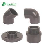 Provide Replacement Services Pn16 Water Supply PVC Pipe Fitting DIN Standard 1/2