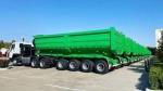 Jost E100 Landing Gear 40-80 Ton Steel Dump U-Shaped End Rear Tipper Dumper Semi