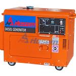Soundproof 6kw 6.5kw Air Cooled Small Diesel Genset For Home Use