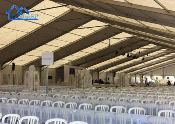 Customized Popular Weather Resistant Large Wedding Tent Aluminum Alloy PE PVC