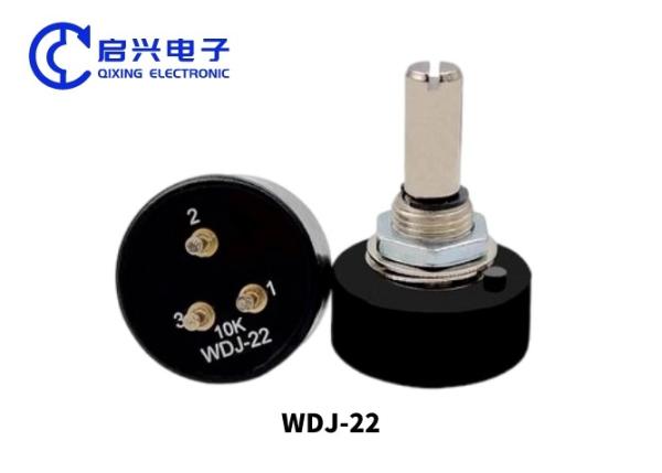 WDJ-22 Rotary Potentiometer Conductive Plastic Potentiometer H0SS BI Model 6178