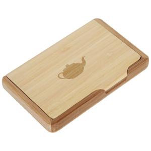 Wholesale Rectangle Business Bamboo Card Holder With Special And Fashion Design from china suppliers