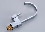 360 Degree Rotation Brass Sink Kitchen Faucet Counter Mounted ROVATE