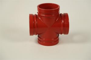 Wholesale DN60--DN426 4 Way Galvanized Pipe Fitting Female End Type from china suppliers