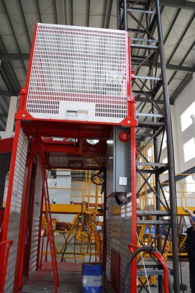 Construction Material Man Material Hoist / Lifting Hoist Equipment With Single