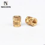 Imperial Inch Measurement System Brass Threaded Insert Nut Knurled Nuts with