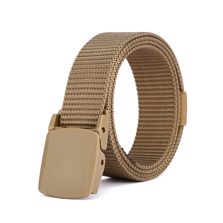 Military Plastic Buckle Nylon Belt Tactical 3.5cm Unisex Fashion