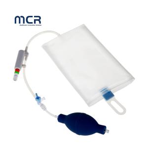 Wholesale Fluid Infusion Bag, Quick Infusion Transparent 500ml Pressure Infusion Bag with Pressure Gauge for ICU from china suppliers
