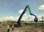 3500 RPM Vibro Hammer For Hard Earth Ground Condition Pile Driving Works