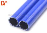 Round Polyethylene Coated Steel Pipe , Anti Static Pipe 0.8 - 2.0mm Thickness