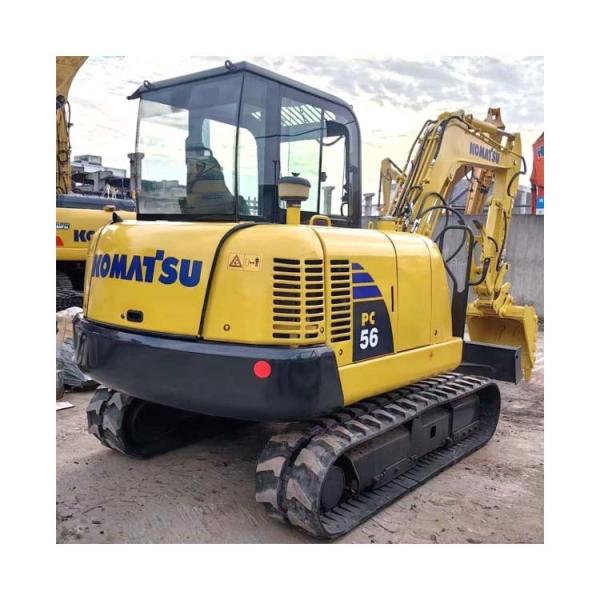 Year 2020 Original from Japan 5 Ton Mini Used Komatsu PC56 Crawler Excavator in