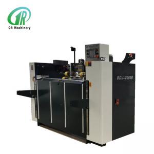 China Semi Automatic Double Piece Large Size Corrugated Carton Industrial Stitching Nailing Machine on sale
