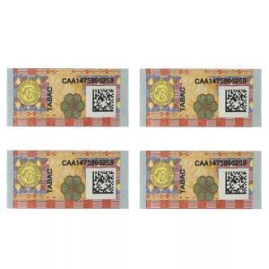 Wholesale Adhesive Custom Printing Sticker Mozambique Tobacco Tax Stamp Duty from china suppliers