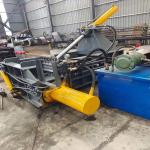 Cable Baler Non-Polluting Small Size Automatic Scrap Metal Packing for Aluminum