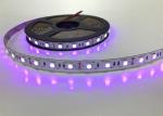 12V UV 395-405nm Led Strip Back Light 5050 SMD 60led/M UV Led Tape Lamp For DJ