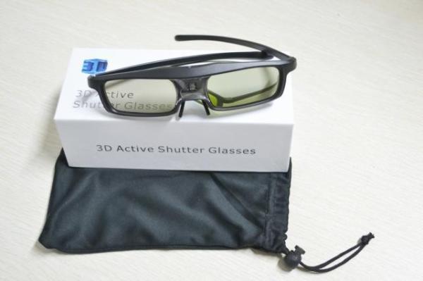 Active Shutter 3D Glasses Chargeable Quality Eyeglasses For DLP Link HD