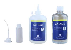 Wholesale 1000 ML No Trace 3 Min Sticking Clean Acrylic Epoxy Resin AB Glue from china suppliers