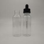 Transparent Black Personalization Dropper Dispenser Bottles with Cap Type