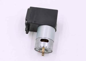 Wholesale Black Electric Miniature Diaphragm Pump , Brush Motor Mini DC Vacuum Pump from china suppliers