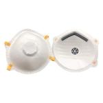 Ffp1v Valved Dust Mask With Adjustable Aluminum Nose Clip Non Woven Fabric