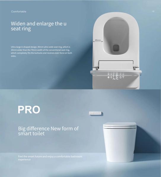 Hot sale Portable Intelligent Toilet Japanese Smart Toilet Bidet Automatic