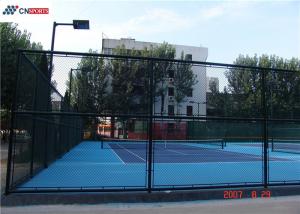 China Silicon Polyurethane Tennis Court Flooring ISO9001 Anti Slide on sale