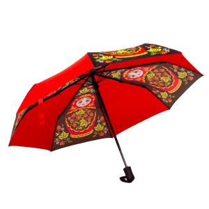 Wholesale Auto Open Close 21&quot;*8K Three Fold Sublimation Art Umbrella from china suppliers