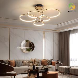 Wholesale 650 X H320 Aluminum LED Modern Ring Light Nordic Minimalist Postmodern from china suppliers