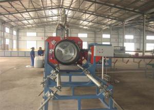 China HDPE LDPE Plastic Sprial Pipe Making Machine With PLC Control System on sale