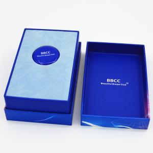 Wholesale Rigid Paper Makeup Packaging Boxes 157g With Black EVA Inlay Cutouts from china suppliers
