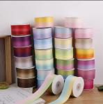 Polyester-Cotton Print Ribbon Hair Bows Material for Gift Wrap and Flower