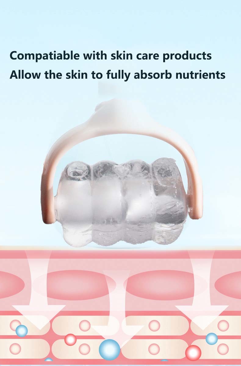 Cryotherapy Ice Roller For Face Eyes Silicone Face Massager Roller Puffiness Migraine Pain Relief And Minor Injury