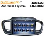 Ouchuangbo car gps nav stereo audio Android 8.1 for Kia Sorento right driving