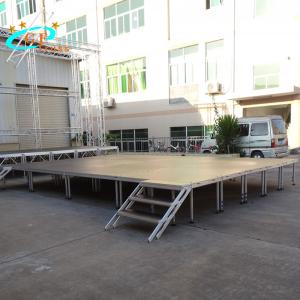 Wholesale GF Alloy 4floors Portable Stage Platform For Sound System from china suppliers