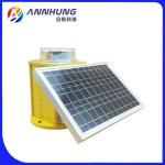 Medium Intensity Solar Aviation Obstruction Light , Aviation Warning Lights Type