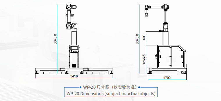 Advanced Automated Palletizing Solutions for Manufacturing Maximum Stacking Height 2500mm