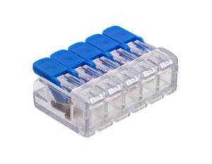 Wholesale WAGO 2201 221 Copy PCT 412 413 414 415 Soft Hard Wire Connectors Quick Inner 450V 32A Strip 10mm from china suppliers