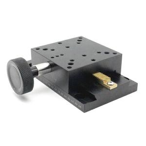 Wholesale Aluminum Alloy Material XYZ Linear Stage X Axis Black Anodizing from china suppliers