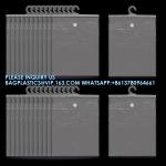Hanging Storage Bags With Hook, 12.6 X 10 Inches Large Hook Clear Bags, School