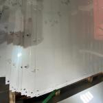 Oval 1800mm Width Aluminum Perforated Sheet SGCC Grade