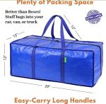 Clothes Pack Moving, Camping, Christmas Decorations Storage Extra Large Heavy