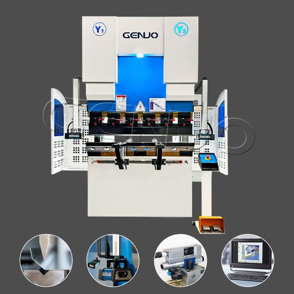 High Accuracy CE Metal Plate Hydraulic Press Brake Machinery CNC Servo Hydraulic