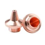 Original Single Double Layers Laser Cutting Copper Nozzle For Fiber Head Spare