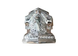 Wholesale Funeral Casket Accessories TX - Gersy Model Casket Cornes Silver Color from china suppliers